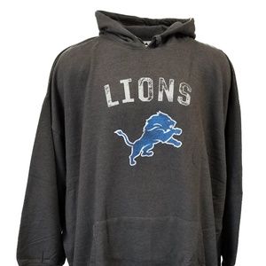 Detroit Lions Majestic NFL Mens Fleece Hoodie